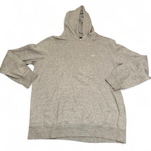 Nike Men’s Gray Hoodie Embroidered Logo Size XL